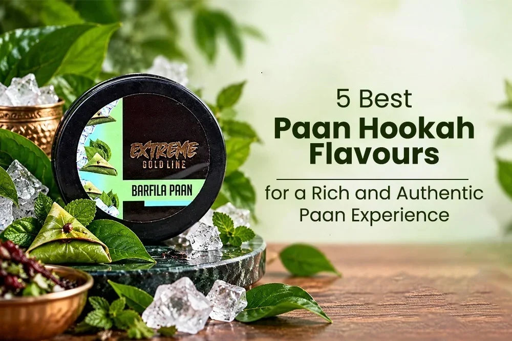 5 Best Paan Hookah Flavours for a Rich and Authentic Paan Experience