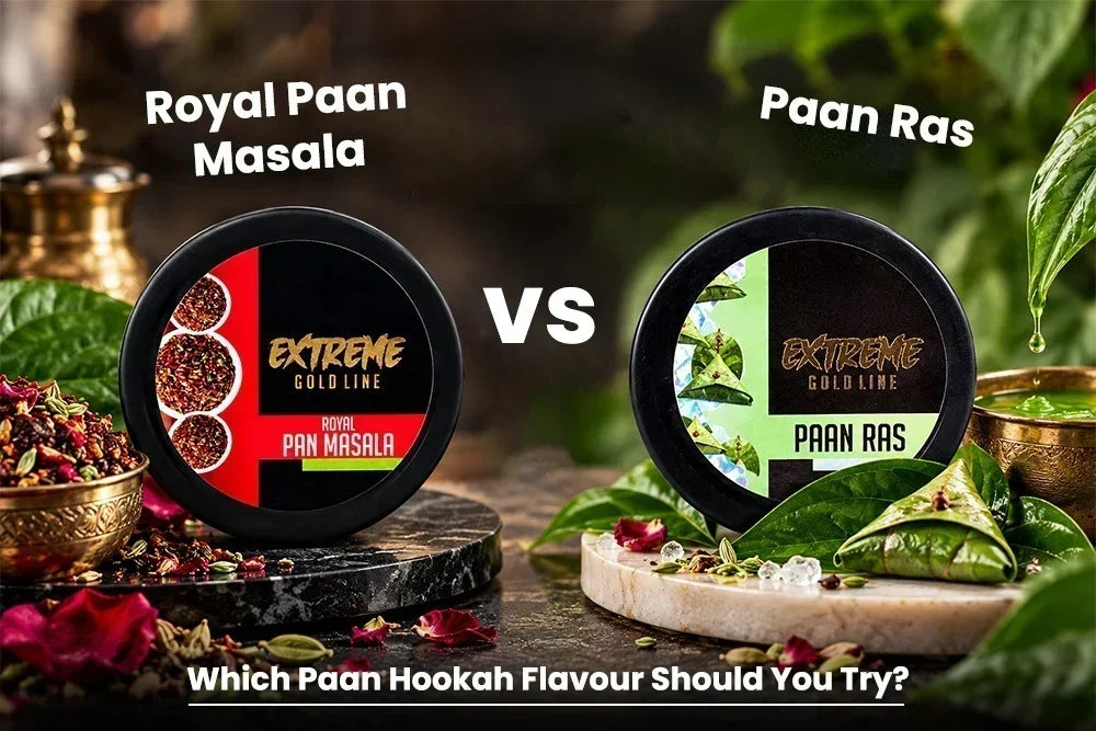 Royal Paan Masala vs Paan Ras: Which Paan Hookah Flavour Should You Try?