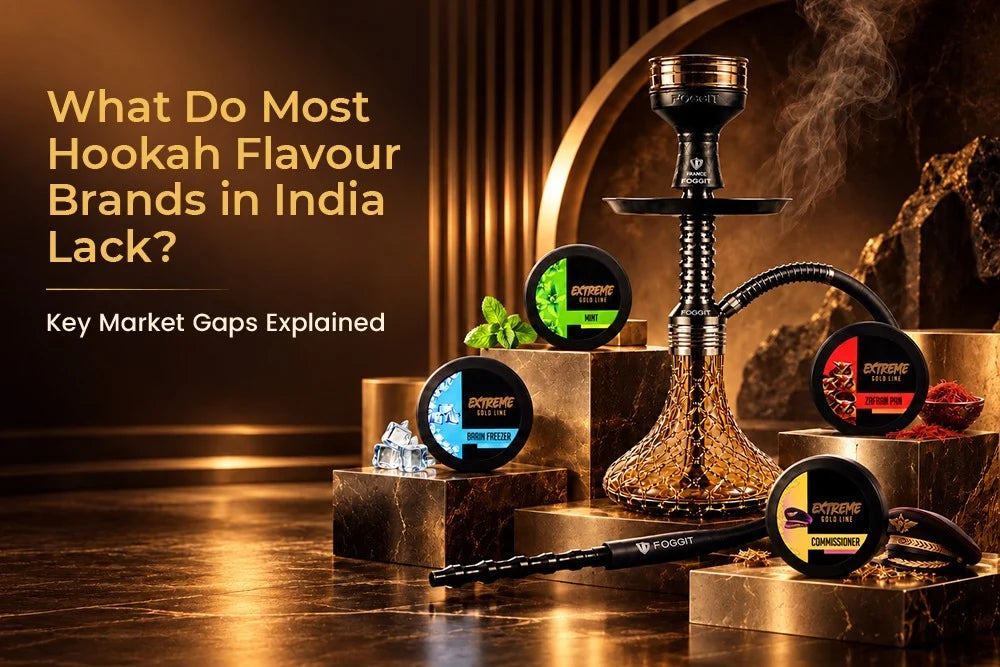 What Do Most Hookah Flavour Brands in India Lack? Key Market Gaps Explained